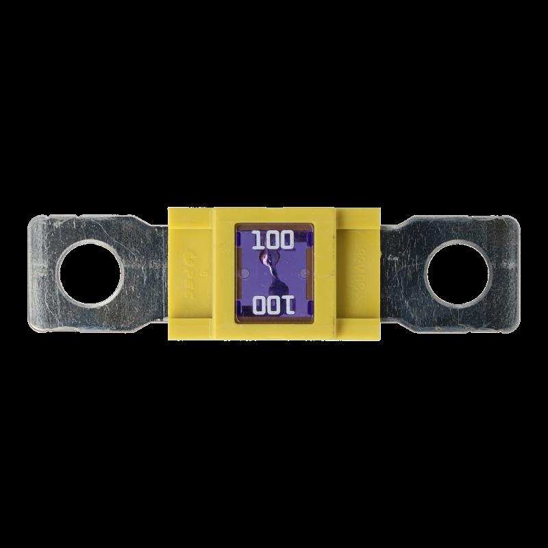 FUSIVEL MEGAVAL AMARELO 100AMP