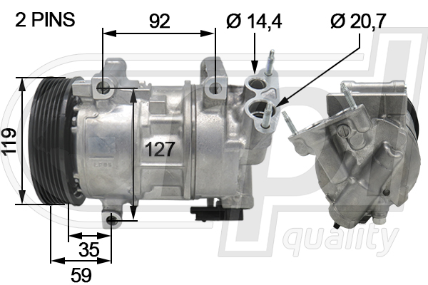 COMPRESSOR AC